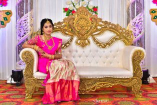 Half Saree Ceremony Photographers Chennai